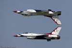 UNKNOWN @ KDOV - USAF Demo Team Thunderbirds F-16 mirror pass - by Dariusz Jezewski  FotoDJ.com