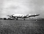 G-ANTF @ EGBE - G-ANTF 1954 L749 Constellation Ace Freighters Coventry - by PhilR