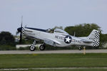 N51TC @ KOSH - North American/Aero Classics P-51D Mustang  C/N 44-75009, N51TC - by Dariusz Jezewski www.FotoDj.com