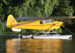 N577PJ @ 96WI - Piper PA-18 Super Cub Replica - by Mark Pasqualino