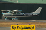 N1483M @ KMIC - 1976 Cessna 182P, c/n: 18264348 - by Timothy Aanerud