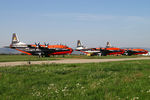 UR-CKL @ LZPP - Cavok Air Antonov An-12 +  UR-CEZ + UR-CKM - by Thomas Ramgraber