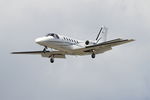 F-HMXL @ LFBD - Cessna 550 Citation II, Short approach rwy 23, Bordeaux Mérignac airport (LFBD-BOD - by Yves-Q