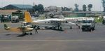 9S-GHP @ FZNA - Goma International Airport (Democratic Republic of the Congo) - by Jan Bekker