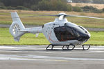 G-SENS @ EGFH - Visiting helicopter operated by Saville Air Services. - by Roger Winser
