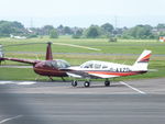 G-AXZD @ EGBJ - G-AXZD at Gloucestershire Airport. - by andrew1953