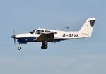G-GSYL @ EGBJ - G-GSYL landing at Gloucestershire Airport. - by andrew1953