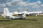 N950TB @ OSH - 1980 STOL Aircraft UC-1 Twin Bee, c/n: 020, AirVenture 2013 - by Timothy Aanerud