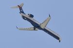 N917FJ @ KPSP - US AIRWAYS EXPRESS/Mesa Airlines CRJ9, N917FJ on approach to PSP - by Mark Kalfas