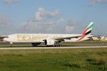 A6-EPB @ LMML - B777 A6-EPB Emirates Airlines - by Raymond Zammit