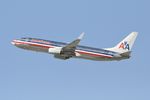 N906AN @ KLAX - American B738, N906AN departing 25R LAX - by Mark Kalfas