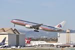 N768AA @ KLAX - American B772, N768AA departing 25R LAX - by Mark Kalfas