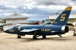 141824 @ KDMA - 141824 (Blue Angels 5), Grumman F11F-1 Tiger - by Mark Kalfas