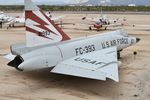 56-1393 @ KDMA - 1956 Convair F-102A Delta Dagger, c/n: 8-10-340, 56-1393 at Pima - by Mark Kalfas