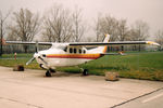 N731DP @ LOWW - Secured at the General Aviation Center - by Hotshot