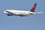 N126DL @ KLAX - Delta Boeing 767-332, N126DL departing 25R LAX - by Mark Kalfas