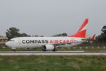 LZ-CXB @ LMML - B737-800 LZ-CXB Compass Cargo Airlines - by Raymond Zammit