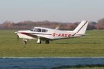 G-ARDB @ EGLM - G-ARDB 1960 Piper PA-24 Comanche White Waltham - by PhilR