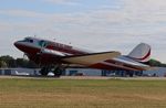 N728G @ KOSH - Douglas DC-3C (C-47-DL) - by Mark Pasqualino