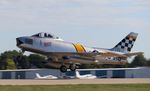 N286CF @ KOSH - North American F-86F - by Mark Pasqualino