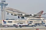 HL7418 @ KLAX - ASIANA Boeing 747-48E, HL7418 departing LAX - by Mark Kalfas