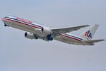 N377AN @ KLAX - American Boeing 767-323, N377AN departing 25R LAX - by Mark Kalfas