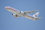 N399AN @ KLAX - American Boeing 767-323, N399AN departing 25R LAX - by Mark Kalfas