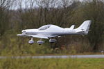 F-HDYD @ LFRB - Aerospool WT9 Dynamic LSA, Landing rwy 25L, Brest-Bretagne airport (LFRB-BES) - by Yves-Q