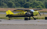 G-BUTM @ EGFH - Visiting Coyote II aircraft. - by Roger Winser