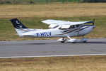 F-HTLV @ LFRB - Cessna 182T Skylane, Landing rwy 07R, Brest-Bretagne airport (LFRB-BES) - by Yves-Q
