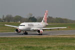 EC-MUT @ LFRB - Airbus A319-111, Taxiing rwy 07R, Brest-Bretagne Airport (LFRB-BES) - by Yves-Q