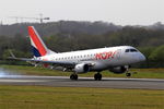 F-HBXE @ LFRB - Embraer 170ST, Landing rwy 07R, Brest-Guipavas Airport (LFRB-BES) - by Yves-Q