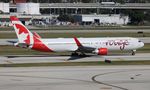 C-FMWP @ KFLL - Rouge 767-300 zx - by Florida Metal