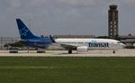 C-GTQJ @ KFLL - Air Transat 737-800 zx - by Florida Metal