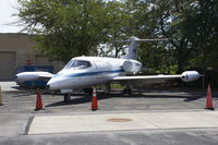 N605NA @ KCLE - NASA's Stennis Space Center used this Learjet from the 1980's until ~ 2000 as a platform for various remote sensing instruments (TIMS,CAMS, ATLAS). It was based at KHSA Stennis International Airport
Bay St Louis, Ms. Then NASA Glenn until 2004 & retired. - by Jeffrey Luvall