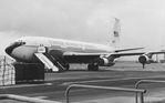 58-6972 @ EKCH - VC-137B 58-6972 seen parked at Copenhagen-Kastrup Airport in Denmark in 1969. It was a VIP and Presidential backup plane. In USAF service 1959-1996, then scrapped due to severe corrosion. Note the little rope fence around the plane. - by Jan Lundsteen-Jensen