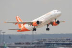 G-EZUA @ LFPO - Airbus A320-214, Take off Rwy 08, Paris-Orly Airport (LFPO-ORY) - by Yves-Q