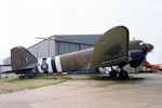 G-DAKS @ EGSX - G-DAKS 'TS423' (N147DC) 1942 Douglas C-47A RAF North Weald - by PhilR
