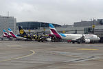 D-AENB @ EDDL - Eurowings line-up at Düsseldorf - by Micha Lueck