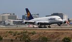 D-AIMB @ KLAX - Lufthansa A380 zx - by Florida Metal