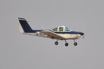 G-BGKY @ EGFH - Tomahawk operated by Cambrian Flying Club finals Runway 22.
