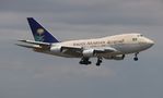 HZ-HM1B @ KMIA - Saudi 747SP - by Florida Metal