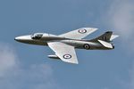 G-XMHD @ EGTD - G-XMHD 'XL577' 1958 Hawker Hunter T7 RAF Dunsfold - by PhilR