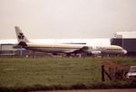 EI-BNA @ EGSS - EI-BNA 1968 DC8-63CF Aer Turas STN - by PhilR