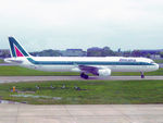 I-BIXK @ EGLL - I-BIXK 2000 A321-100 Alitalia LHR - by PhilR