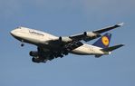 D-ABVU @ KMCO - Lufthansa 747-400 zx - by Florida Metal