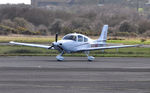 N120MX @ EGFH - Visiting SR20 shortly after arriving from Retford Gamston Airport.