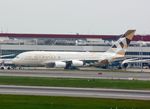 A6-APB @ EGLL - A6-APB 2014 A380-800 Etihad LHR - by PhilR