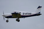 G-ATAS @ EGSH - Landing at Norwich. - by Graham Reeve