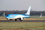 OO-JLO @ LFRB - Boeing 737-8K5, Taxiing rwy 07R, Brest-Bretagne airport (LFRB-BES) - by Yves-Q